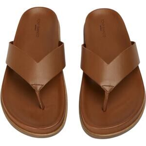 Tony Bianco Loop Tan Sandals Thongs Flip Flops Platform Sz US 9.5 EU 40 Boho